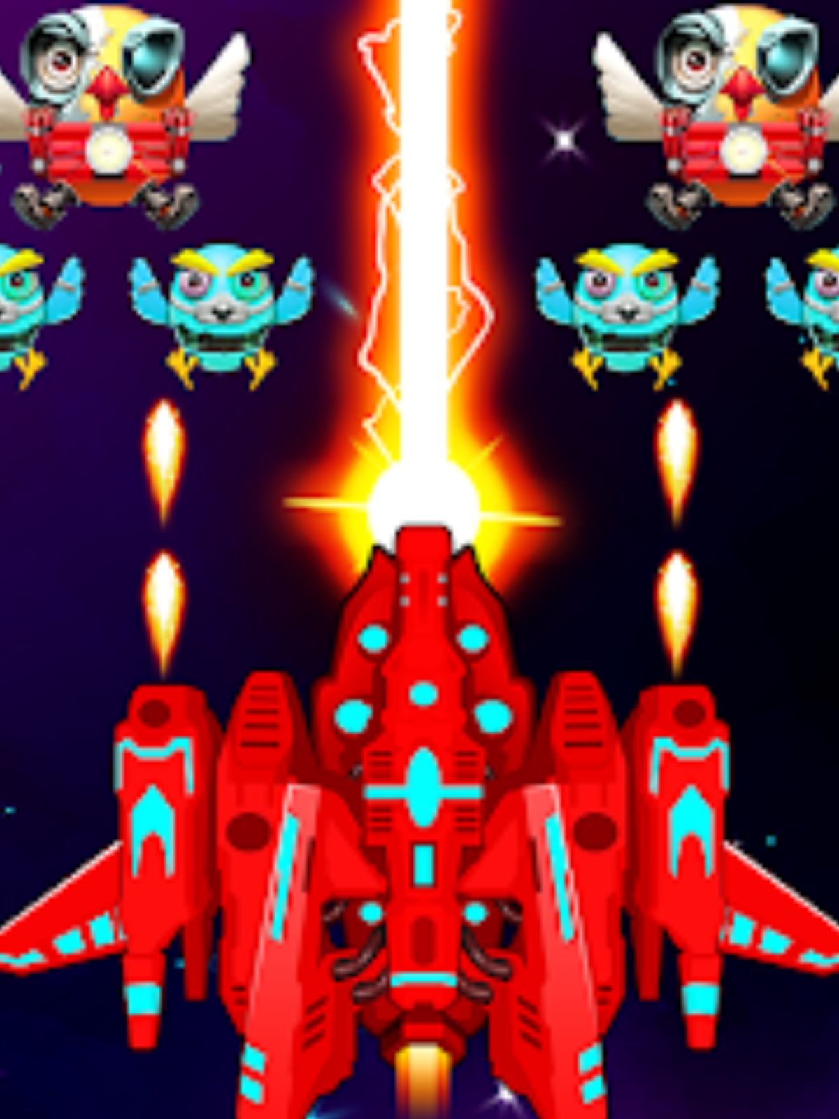 Space Action: Get Chicken Shooter: Galaxy Attack free