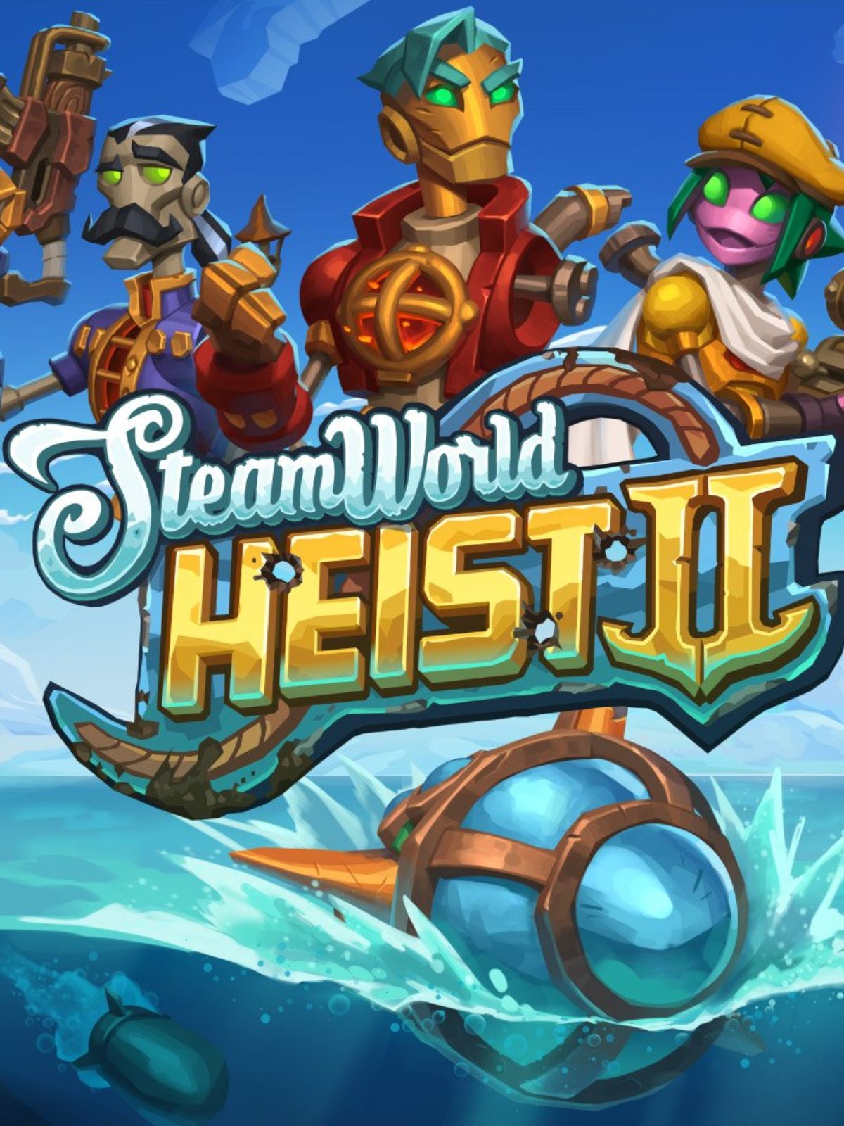 Get SteamWorld Heist II for free and command your crew