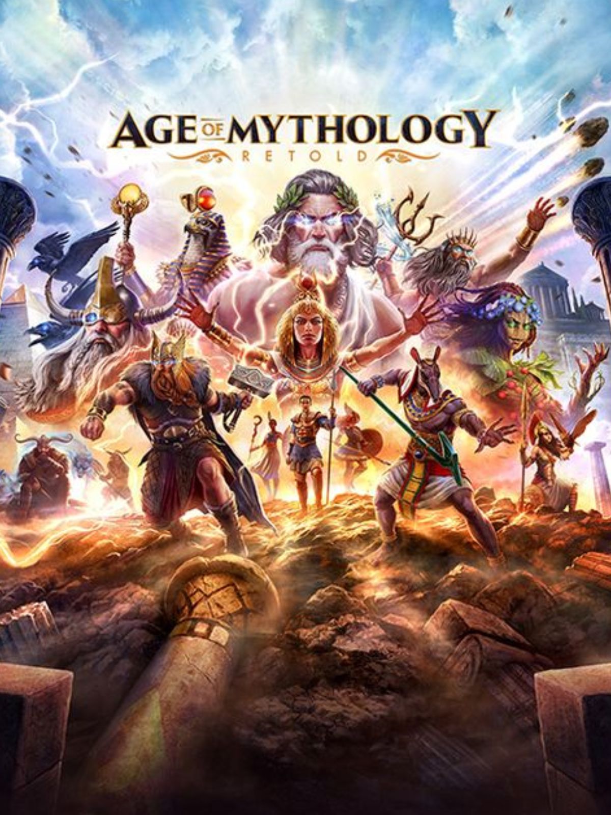 Summon the gods and get Age of Mythology Retold free