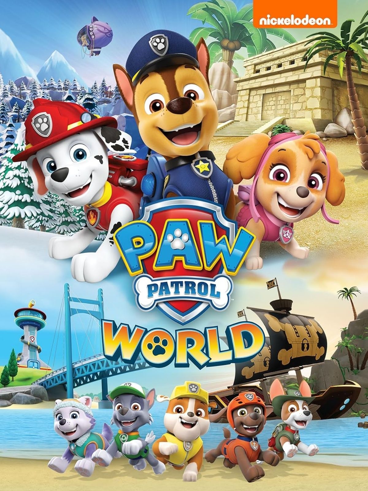 Get Paw Patrol World free with Snakzy on PlayStation