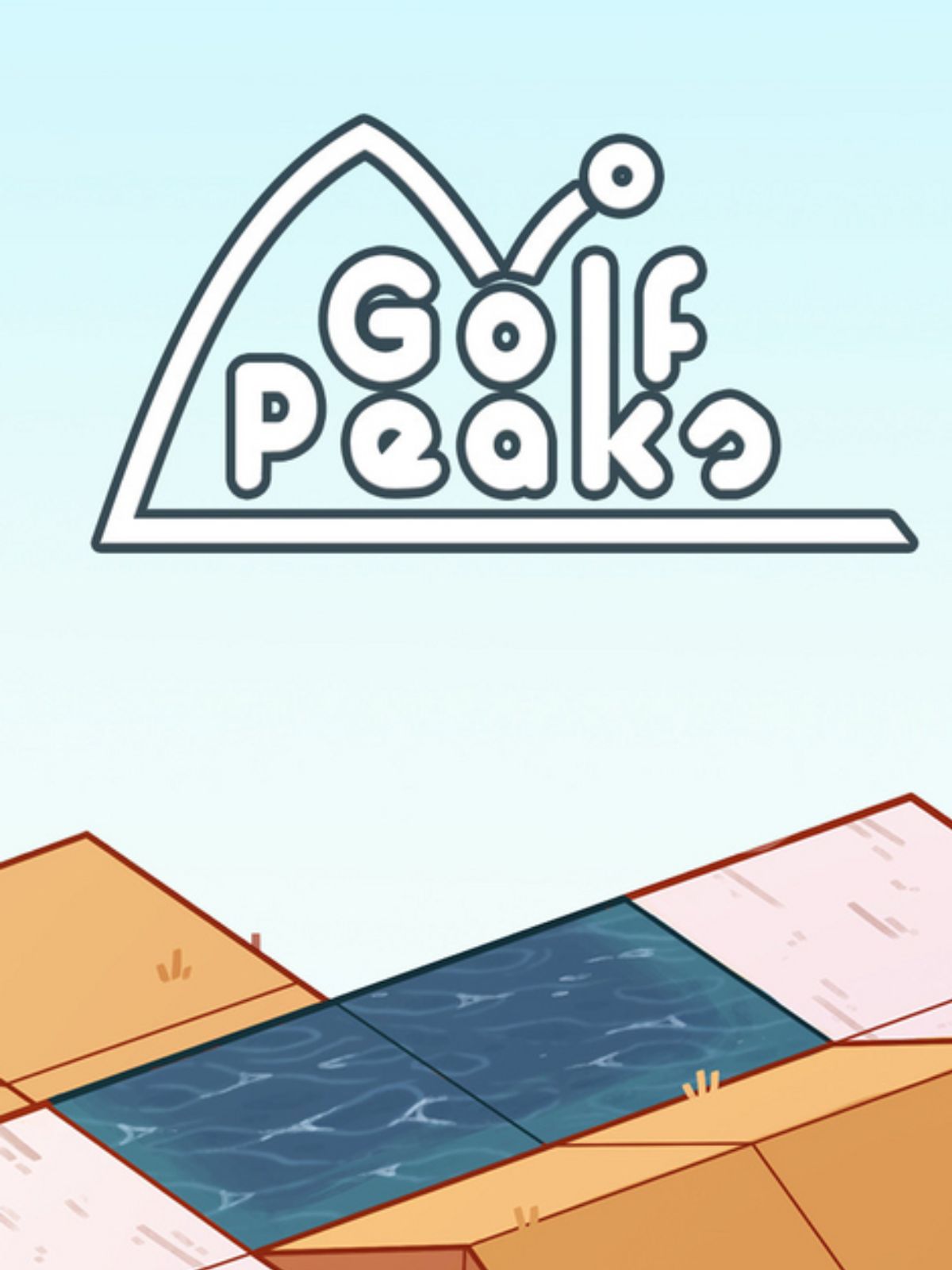 Solve relaxing puzzles in Golf Peaks for free right now