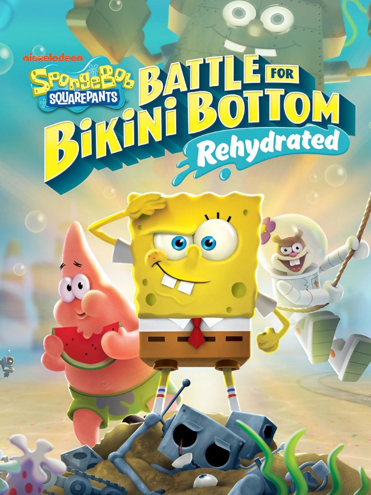Get SpongeBob SquarePants Battle For Bikini Bottom Rehydrated free on PlayStation right now