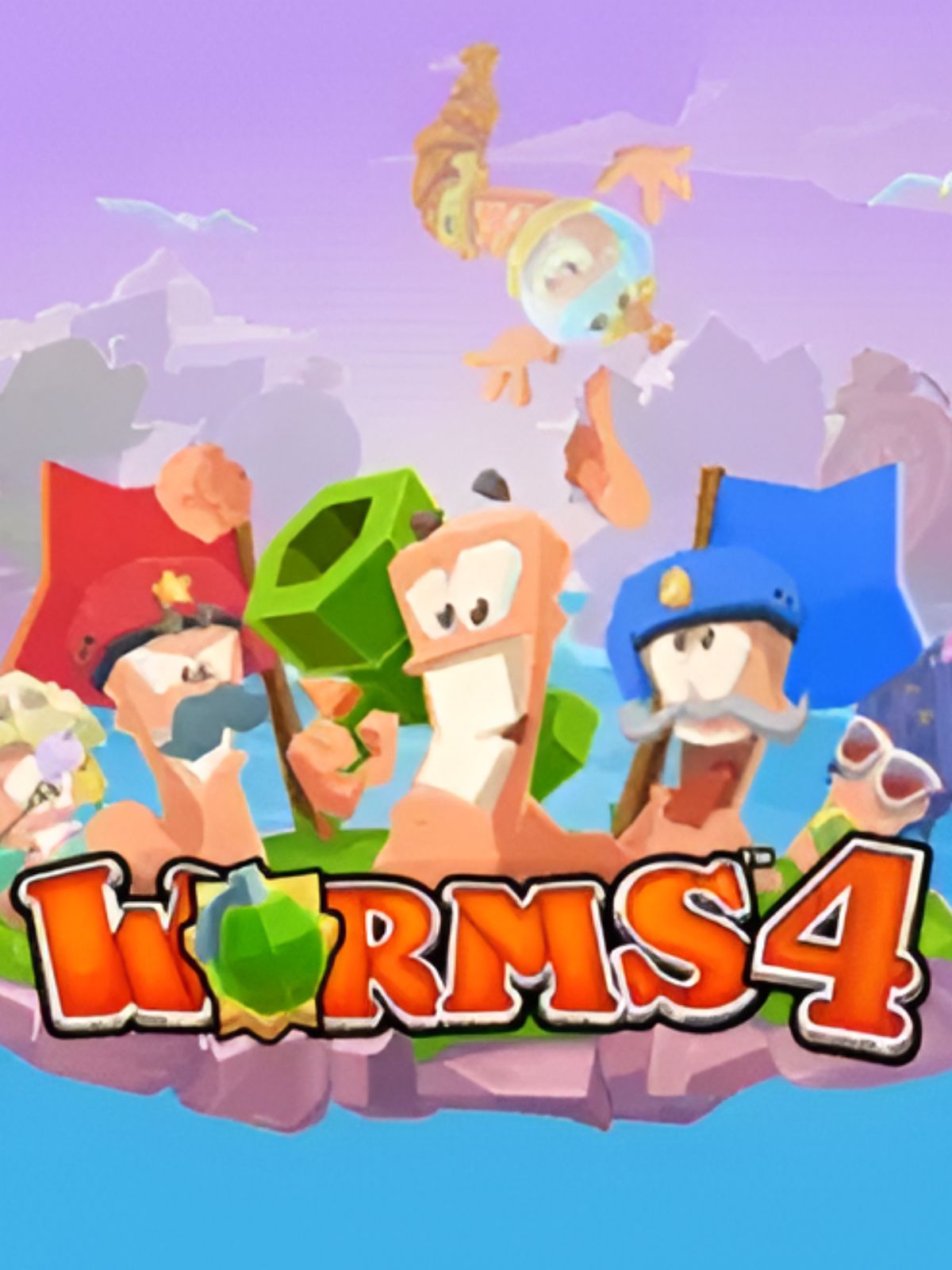 Start the battle: get Worms 4 free with rewards.