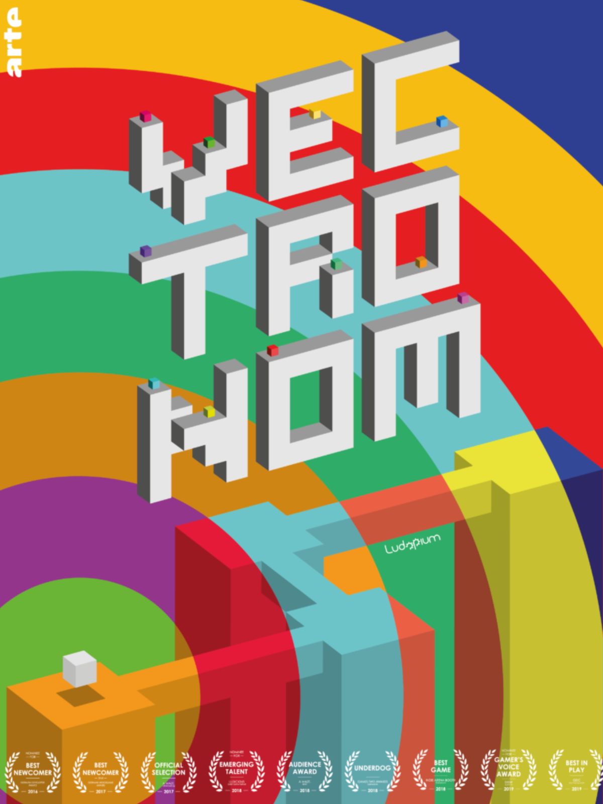 Get Vectronom for free and enjoy the unique rhythm gameplay.