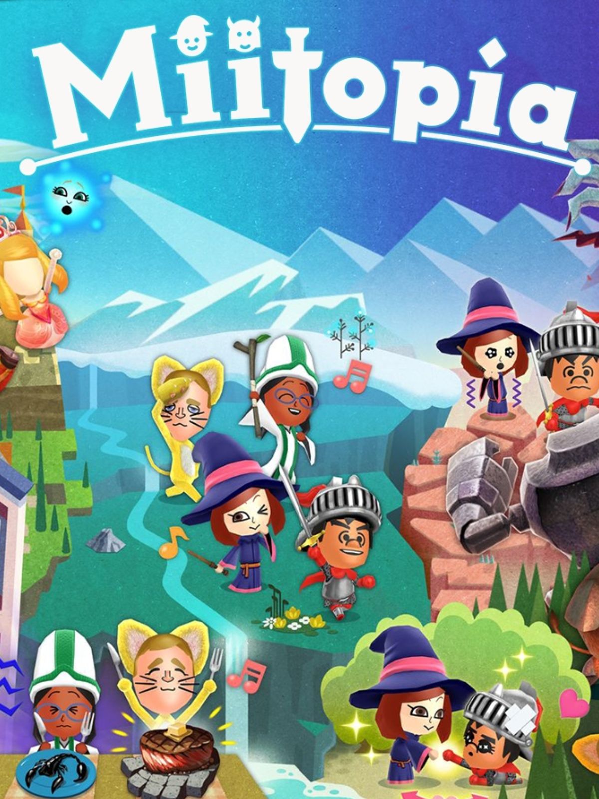 Quests with friends: Miitopia free on Switch