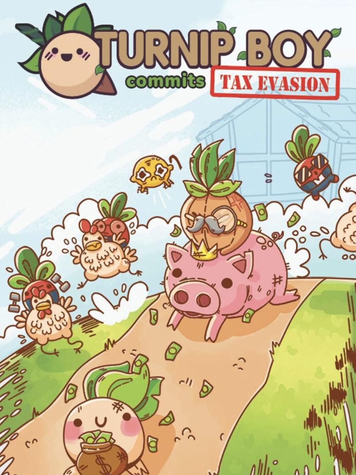 Tax Evasion is Fun with free version of Turnip Boy Commits Tax Evasion