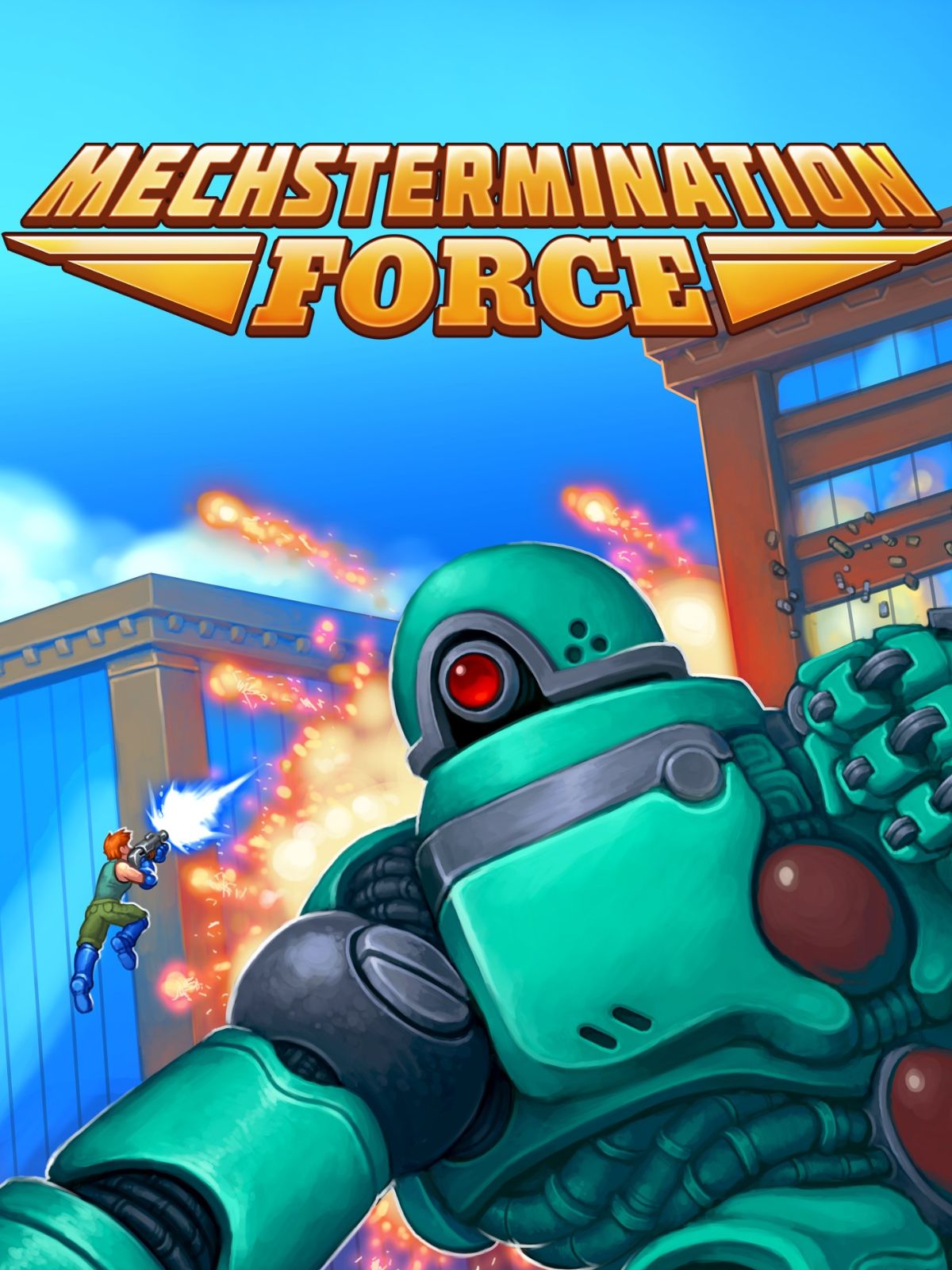 Defeat Giant Bosses in Mechstermination Force for Free