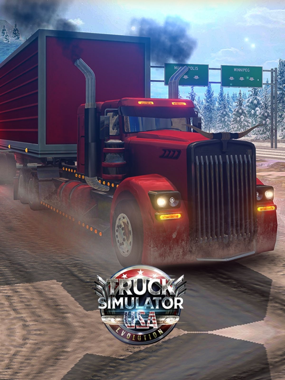 Drive Euro Truck Simulator USA free using Snakzy rewards.