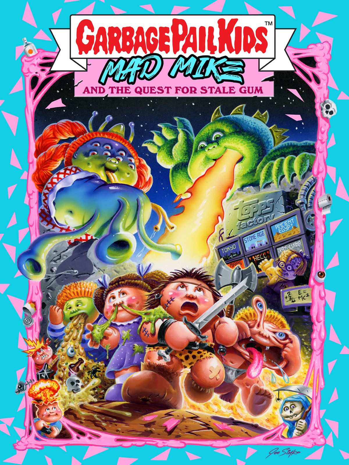 Free copies of Garbage Pail Kids are available right now