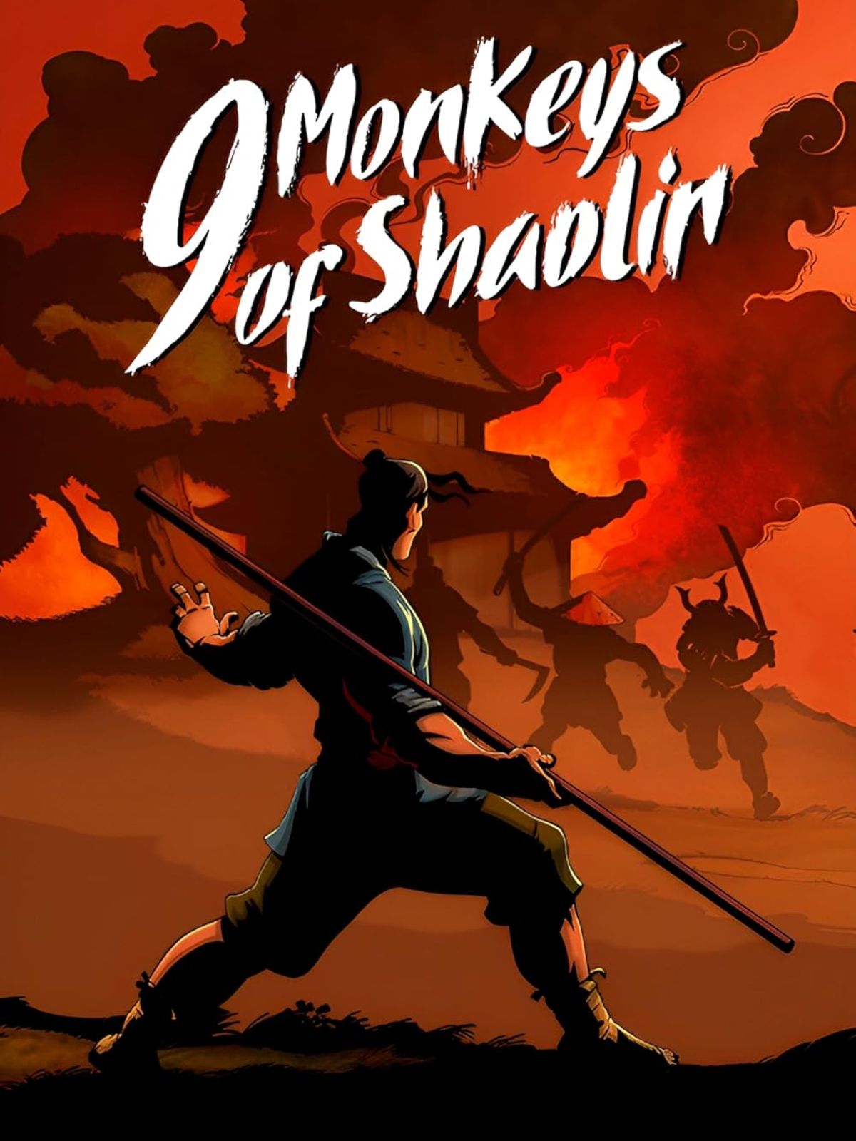 Master brutal kung fu in 9 Monkeys of Shaolin for free