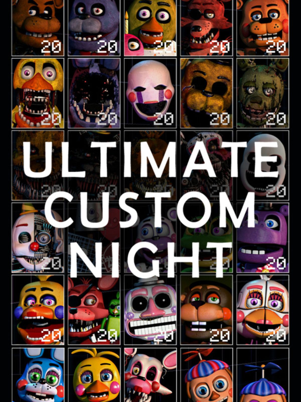 Play Ultimate Custom Night on PlayStation entirely for free