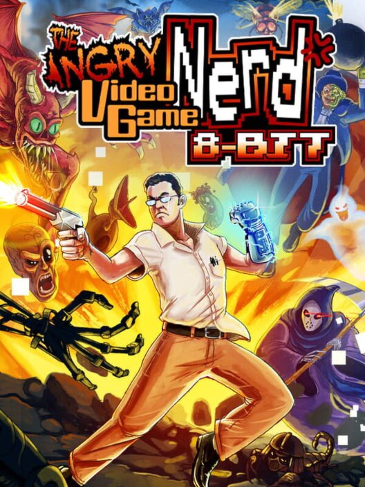 Angry Video Game Nerd 8-Bit is free on PSN via Snakzy