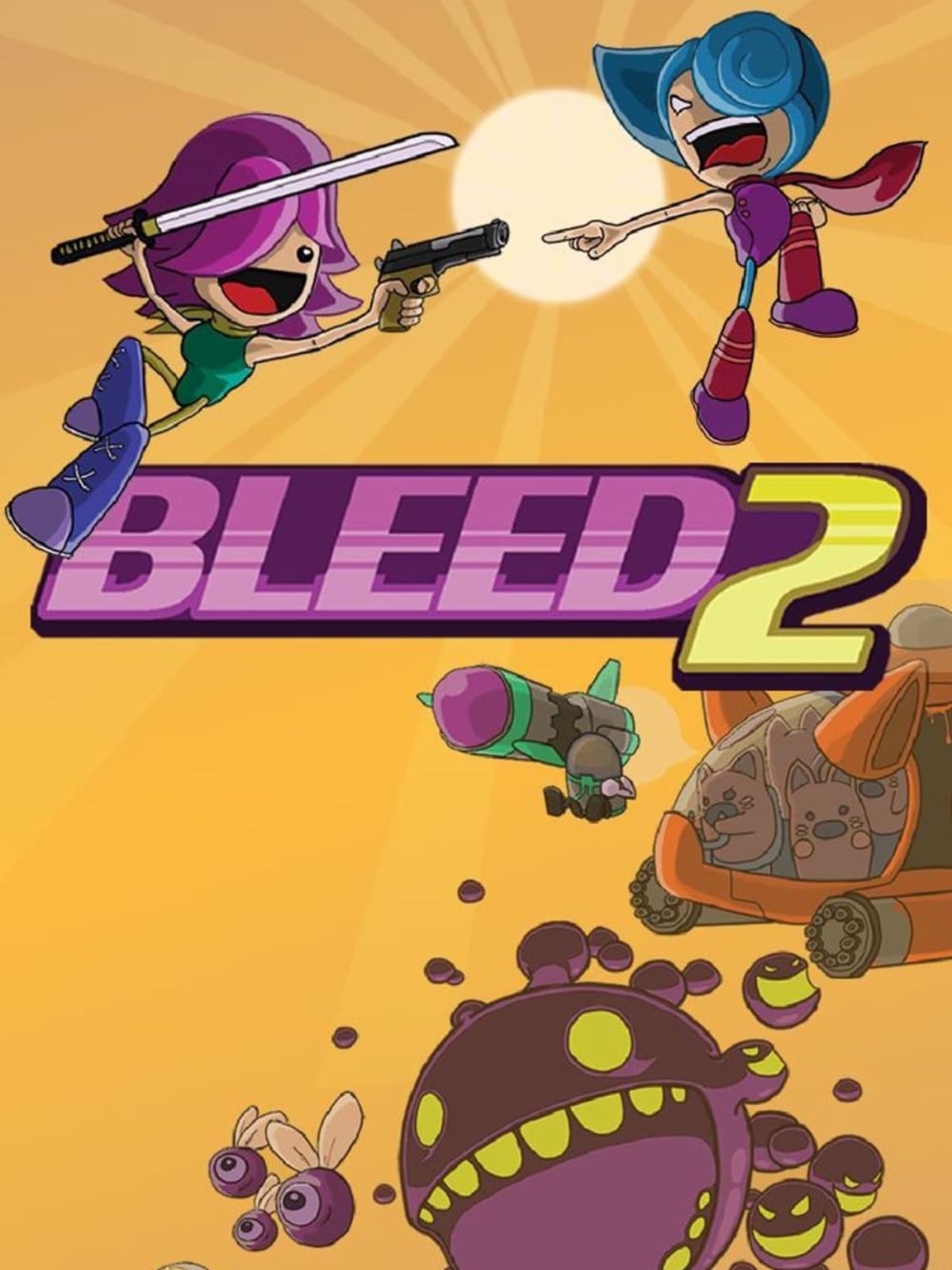 Enjoy the lightning fast action of Bleed 2 for free