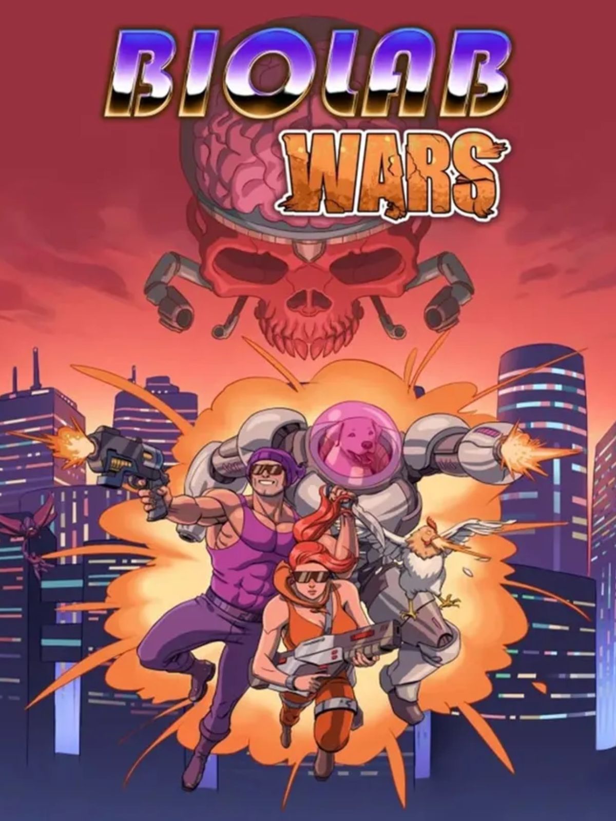 Defend the base in Biolab Wars for free today