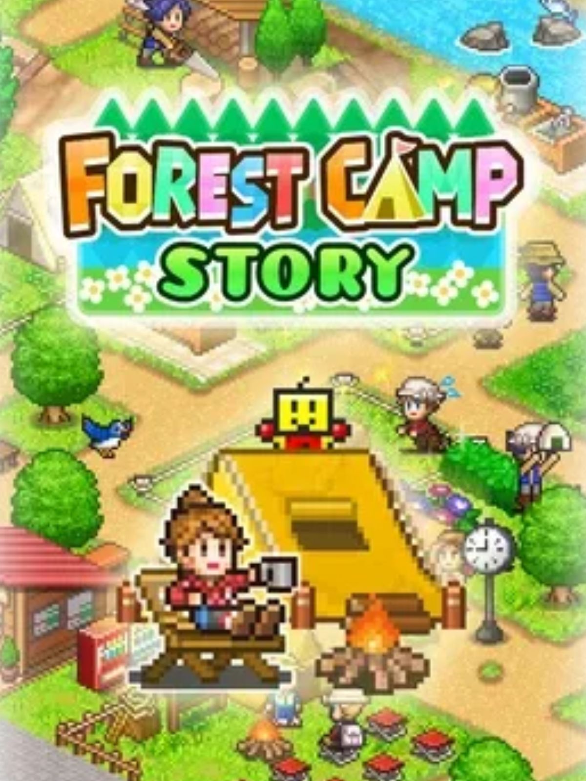 Pitch your tent and earn Forest Camp Story for free.